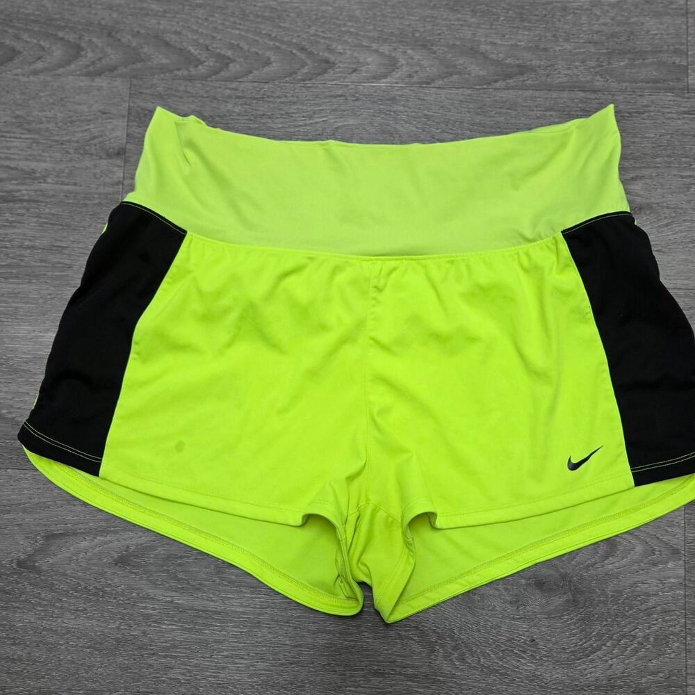 Nike Women's Yellow Shorts